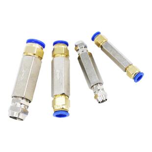 气动单向阀气体逆止阀防回流直通阀空气止回阀气管快速接头单项阀