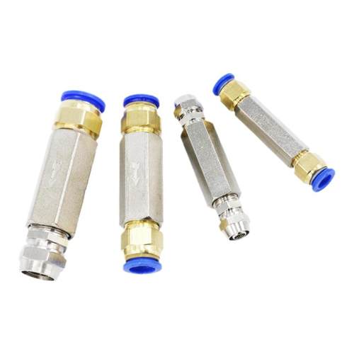 气动单向阀气体逆止阀防回流直通阀空气止回阀气管快速接头单项阀