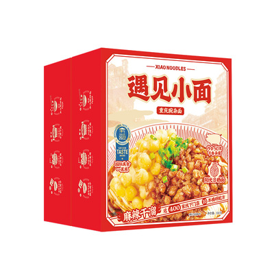 遇见小面重庆豌杂面宵夜方便速食