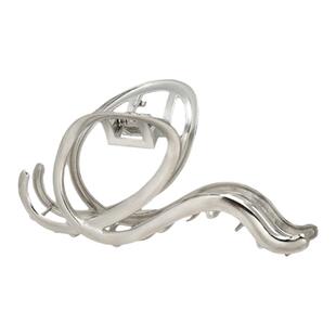 时尚大号线条抓夹女2026新款简约高级感后脑勺盘发鲨鱼夹发夹头饰