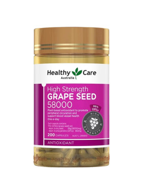 HealthyCare葡萄籽胶囊200粒