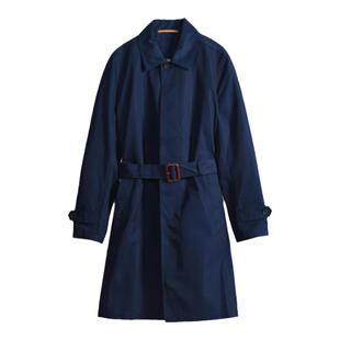 伦敦雾男风衣款秋季新款外套中长款单排扣男士休闲时尚通勤款上衣