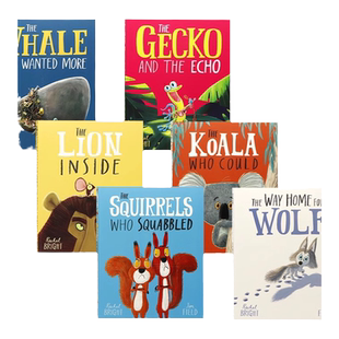 我做得到系列6册英文原版 Rachel Bright 6 Copy Slipcase 自信心勇气培养儿童行为习惯养成情商绘本宝宝英语启蒙认知图画书