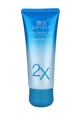 婉丝水藻精粹细肤洁面霜100G有泡