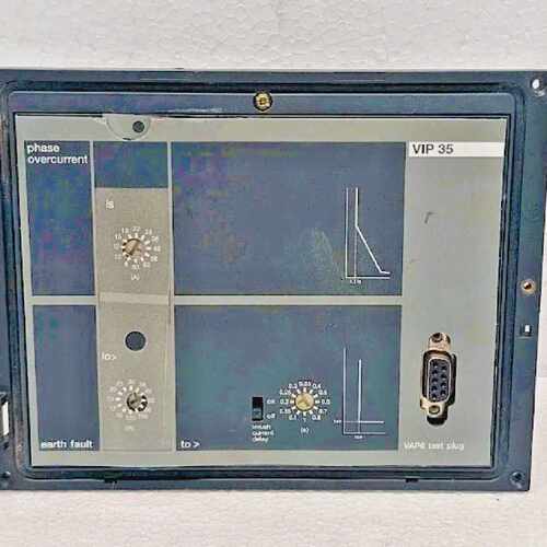 Merlin Gerin Model VIP35 Ground Fault Relay Protection Unit