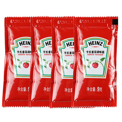 亨氏番茄酱料9g600包装蘸料沙司