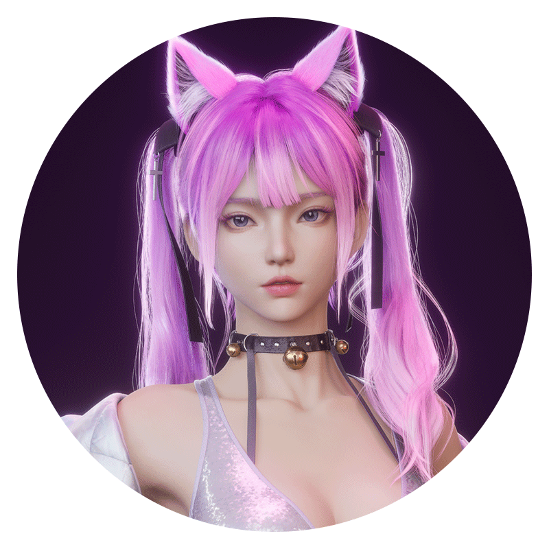 UE5美型角色制作教程猫系少女角色模型Maya/ZBrush教程AI辅助