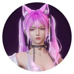 UE5美型角色制作教程猫系少女角色模型Maya/ZBrush教程AI辅助