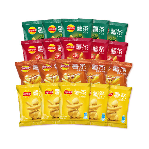 【闪购速达】乐事薯条零食休闲食品小吃休闲解馋零食礼包居家送礼