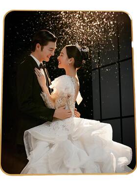 婚纱照相框摆台照片定制
