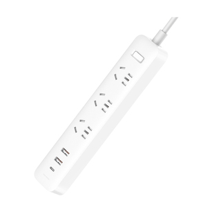 小米插线板排插插座独立开关防过载多孔USB家用办公拖线板转换器L