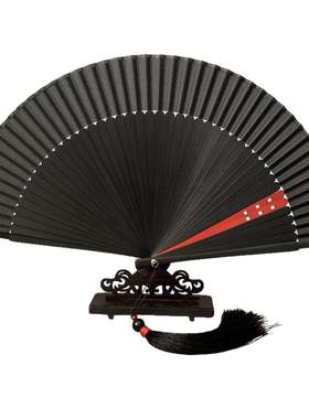 全竹折扇小扇子古风舞蹈扇夏季女