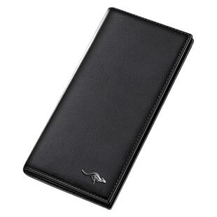 男士钱包长款真皮2025大容量多功能牛皮学生简约潮牌薄款手机皮夹