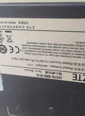 ZXCTN 9000-2E10 中兴核心路由器 网络通讯设备