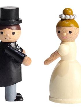 jeancard木质diy摆件桌面可爱