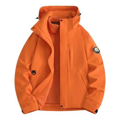 新款冲锋衣定制印logo字三合一