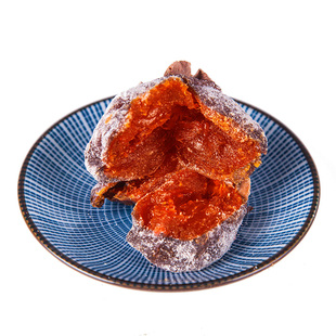 黄河娃娃白霜柿饼 山西老树柿饼农家自制特产级霜降吊柿饼1斤包邮