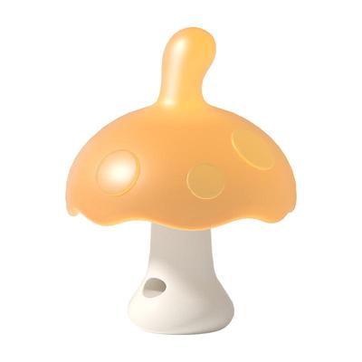 贝因美牙胶婴儿小月龄防吃手蘑菇口欲期牙咬胶磨牙棒安抚宝宝6月