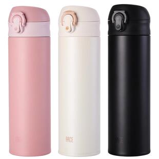 face保温杯水杯女316不锈钢儿童大容量男款便携弹盖车载学生杯子