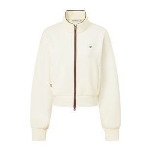 【夏季新品】GOLDEN BEAR/金熊 2026年女士立领拉链卫衣开衫外套