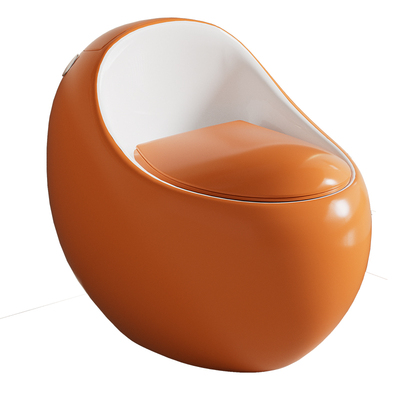 8012鸡蛋型无水压限制马桶带靠背