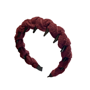 红色发箍女款高颅顶2025新款日常外戴洗脸头箍带齿压发卡发捆头饰