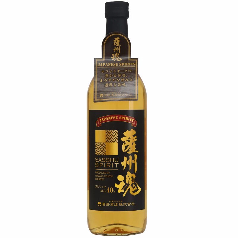 萨州魂本格烧酒700ml原装日本进口 蒸馏酒纯麦栎木桶