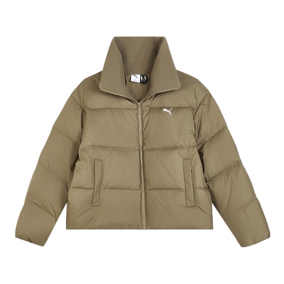 PUMA彪马冬季女子防风防泼水保暖运动休闲短款羽绒外套635807-93