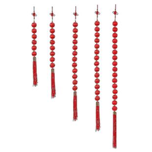 丝光大红灯笼串新年春节挂件装饰小灯笼挂饰幼儿园商场节日喜庆