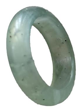 天然珠宝玉石玉器指环工艺品小号