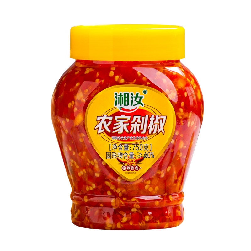自制农家剁椒酱下饭菜香辣750g