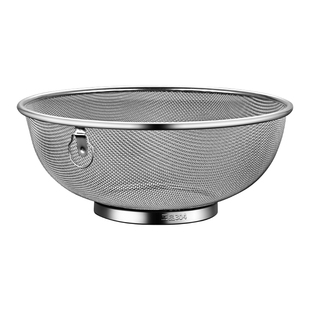 304不锈钢洗米筛洗菜篮沥水漏盆家用淘米器淘米盆洗米盆洗米神器