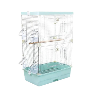 鸟笼鹦鹉笼横丝大号玄凤牡丹小太阳专用防溅羽抽屉易清理豪华别墅