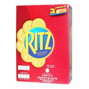 Ritz Crackers 3 Packs 进口乐之原味/黑胡椒味/芝士味饼干