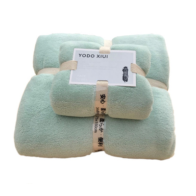 yodoxiui出口日本浴巾毛巾套装
