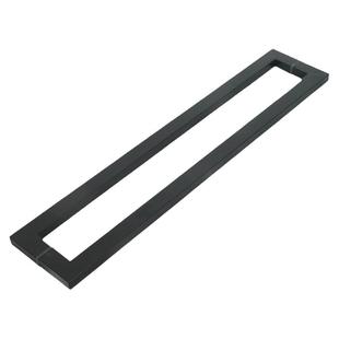 玻璃门拉手木门大门把手不锈钢拉手把手黑色钛金地弹门推拉门手柄