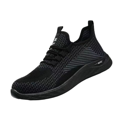 透气劳保鞋防砸防刺网面塑钢头