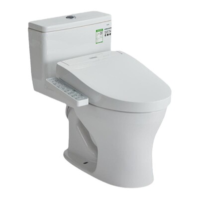 TOTO卫浴智能马桶全功能除臭卫洗丽直冲式坐便器817+460(03-B)