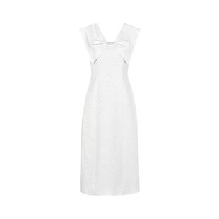 陈妍希同款YES BY YESIR叶谦原创新款解构蝴蝶领星钻轻礼服连衣裙