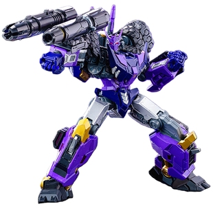 新布鲁可积木人变形金刚玩具传奇版塔恩手办拼装模型布鲁克霸天虎