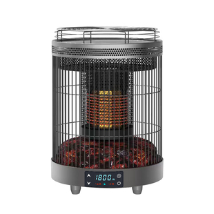 新型围炉煮茶取暖做饭一体炉家用多功能五面取暖器四面烤火炉速热