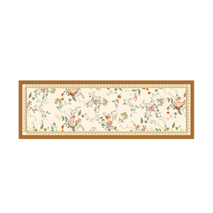 美式电视柜台面保护垫轻奢高级感桌布免洗防水防油皮革餐边柜桌垫