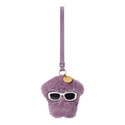 【季末优惠】VERSACE/范思哲 Medusa Fluffy 钥匙链吊饰