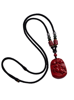 马年朱砂生肖项链送朋友家人