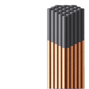 电焊碳棒碳弧气刨碳棒电极碳棒直流焊机配件镀铜圆碳棒石墨电极棒