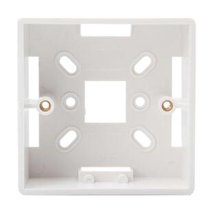 正泰开关插座86型明装盒塑料明盒正泰明装底盒正泰86型明盒