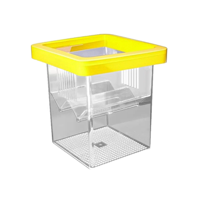 孔雀鱼繁殖盒鱼缸小鱼鱼苗隔离盒母鱼漂浮孵化盒悬浮式孵化器增氧