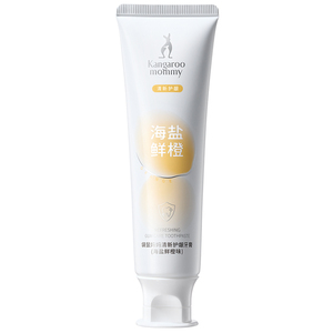 袋鼠妈妈备孕桃味鲜橙牙膏妇女