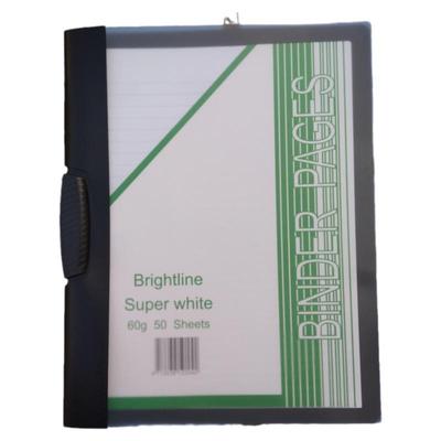 插袋式文件夹塑料A4尺寸活页