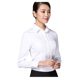 显瘦修身职业白领打底衬衫女2025秋季优雅减龄大方上班族内搭衬衣